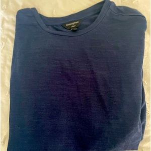 Women’s Banana Republic, long sleeve, blue shirt, extra-large